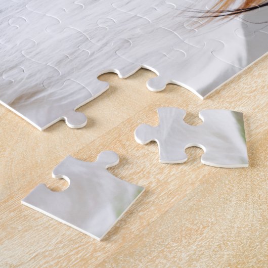 Portret van een papillonhond legpuzzel (Zijkant)