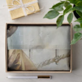 “Portret van een Piraat” door Onbekende Kunstenaar Tissuepapier (Geschenk)