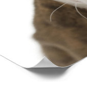 Portret van een pitbulppuppy poster (Hoek)