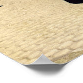 Portret van een politieagent in Douai in 1848 Poster (Hoek)