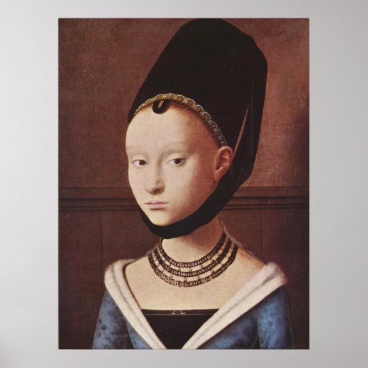 Portret van een Poster voor jonge meisjes (Voorkant)