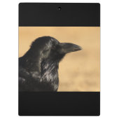 Portret van een Raven Klembord (Achterkant)