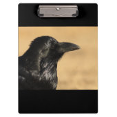 Portret van een Raven Klembord (Voorkant)