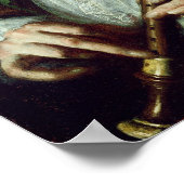 Portret van een Recorder Player Poster (Hoek)