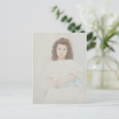 Portret van een Renee Lambert de Rothschild Briefkaart (Staand voorkant)