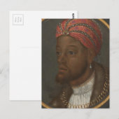 Portret van een rijke Afrikaan Briefkaart (Voorkant / Achterkant)