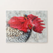 Portret van een Rooster Legpuzzel (Horizontaal)