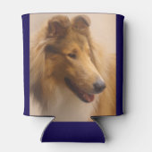 Portret van een ruige Sable Collie Blikjeskoeler (Achterkant)