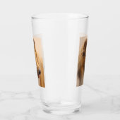 Portret van een ruige Sable Collie Glas (Rechts)