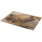 Portret van een ruige Sable Collie Snijplank (Hoek)