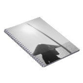 Portret van een Samurai krijger met een zwaard 2 Notitieboek (Rechterzijde)