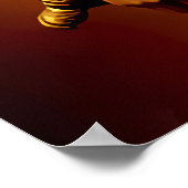 Portret van een schattige Afrikaanse Lady Pirate | Poster (Hoek)