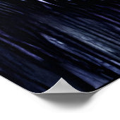 Portret van een schattige grenscollie | AI Art. Poster (Hoek)