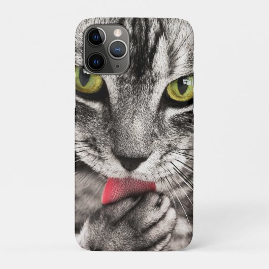 Portret van een schattige kat Case-Mate iPhone case (Achterkant)