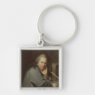 Portret van een schrijver, 1772 sleutelhanger