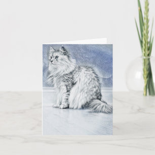 Portret van een Siberische Kaart