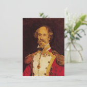 Portret van een Spaanse generaal Kaart (Staand voorkant)