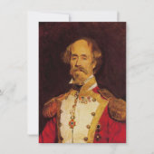 Portret van een Spaanse generaal Kaart (Voorkant)