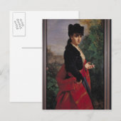 Portret van een Spaanse vrouw Briefkaart (Voorkant / Achterkant)