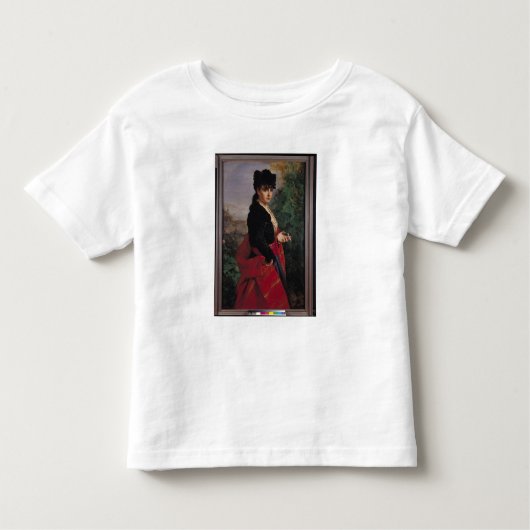 Portret van een Spaanse vrouw Kinder Shirts (Voorkant)