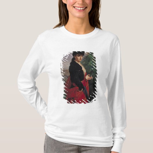 Portret van een Spaanse vrouw T-shirt (Voorkant)
