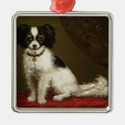 Portret van een Spanjaard Metalen Ornament (Voorkant)