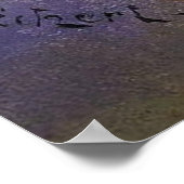 Portret van een St. Bernhard Dog_GA - Poster (Hoek)