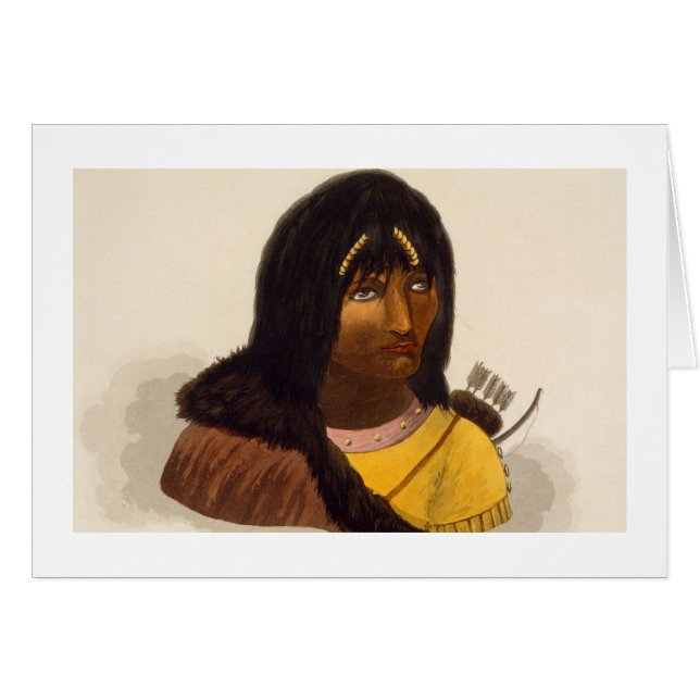 Portret van een Stone Indiaan uit 'Narrative of a  (Voorkant Horizontaal)