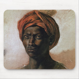 Portret van een Turk in een Turban, c.1826 Muismat