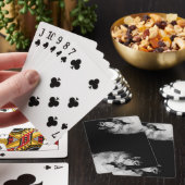 portret van een varken pokerkaarten (Insitu)
