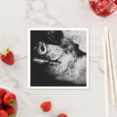 portret van een varken servetten (Insitu)