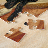 Portret van een Venetiaanse vrouw - Albrecht Dürer Legpuzzel (Zijkant)