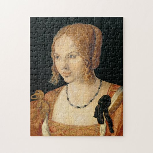 Portret van een Venetiaanse vrouw - Albrecht Dürer Legpuzzel (Verticaal)