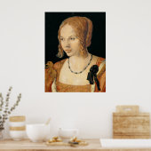 Portret van een Venetiaanse vrouw - Albrecht Dürer Poster (Keuken)