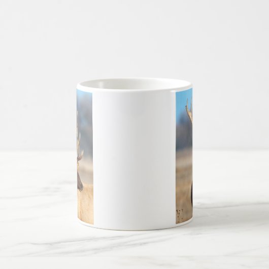 Portret van een verbluffende stier elelk koffiemok (Center)