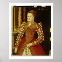 Portret van een vrouw, 1567 (olie op het paneel)