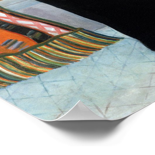 Portret van een vrouw, 1895 poster (Hoek)