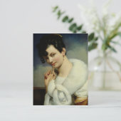 Portret van een vrouw 3 briefkaart (Staand voorkant)