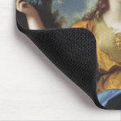 Portret van een vrouw als Minerva, 1730 Muismat (Hoek)