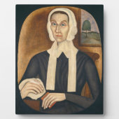 Portret van een vrouw, c. 1845 (olie op canvas) fotoplaat (Voorkant)