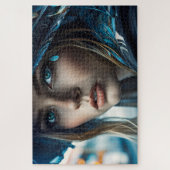 portret van een vrouw legpuzzel (Verticaal)