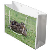 Portret van een vrouw mallard large cadeautasje (Voorkant Gekanteld)