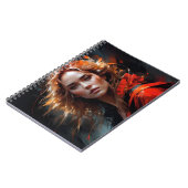 Portret van een vrouw met rood haar notitieboek (Linkerzijde)