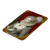 Portret van een vrouw, misschien Frances Cotton, L Magneet (Linkerzijde)