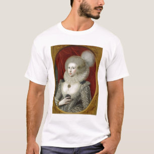 Portret van een vrouw, misschien Frances Cotton, L T-shirt