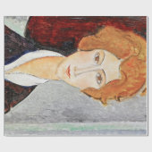 Portret van een vrouw, Modigliani Cadeaupapier (Vlak)