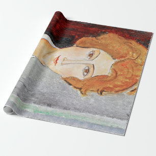 Portret van een vrouw, Modigliani Cadeaupapier