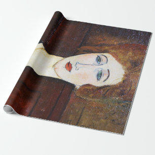 Portret van een vrouw, Modigliani Cadeaupapier