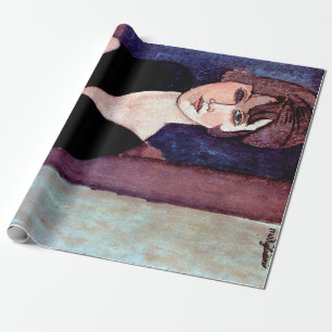 Portret van een vrouw, Modigliani Cadeaupapier