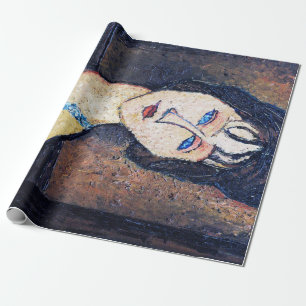 Portret van een vrouw, Modigliani Cadeaupapier
